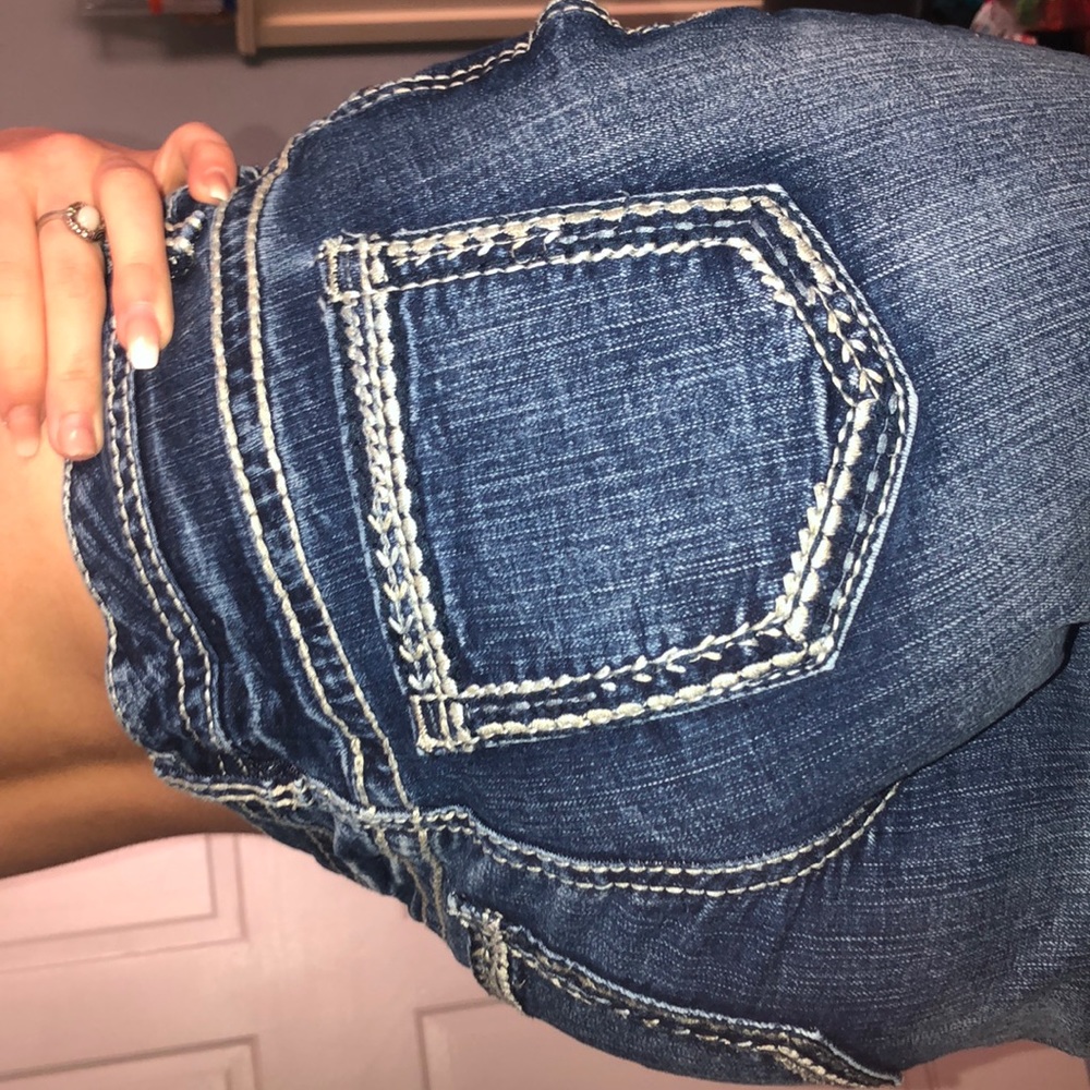 Baggy skinny jeans